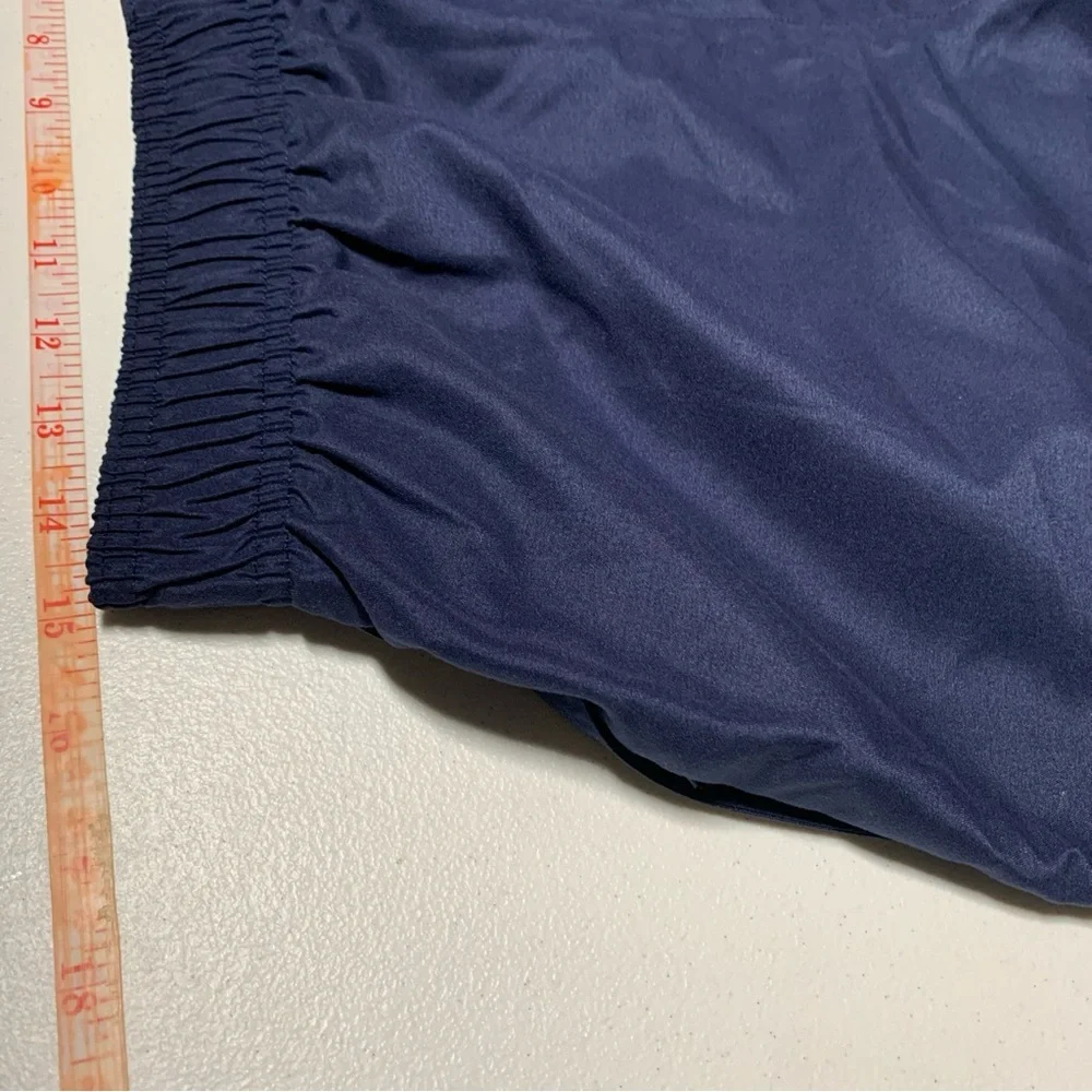 NIKE MENS LARGE SHORTS BLUE BASKETBALL MESH‎ LINED BRIEFS ATHLETIC TRAINING